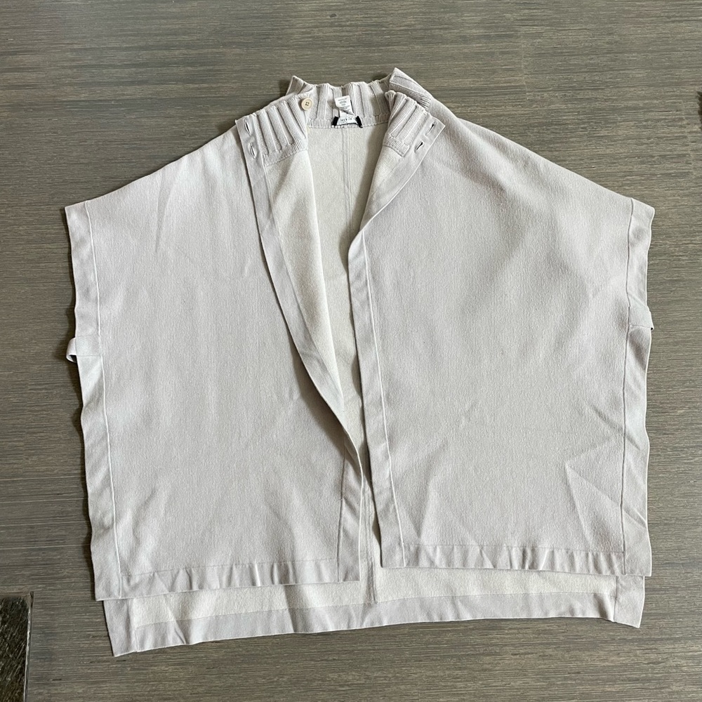 Theory Wool Poncho with sleeves size M/L